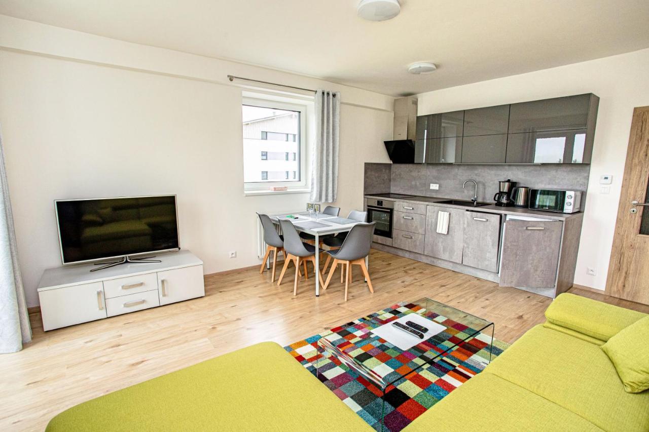 Green Apartment Klinovec By Mountain Ways Loucna pod Klinovcem Luaran gambar